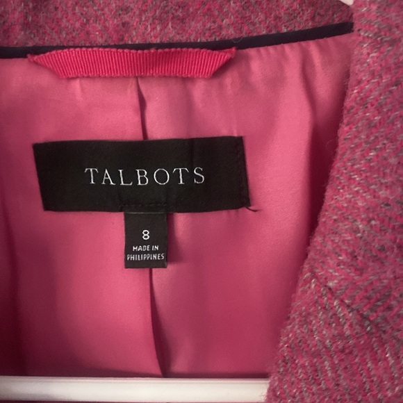 Talbots pink blazer - Picture 2 of 2